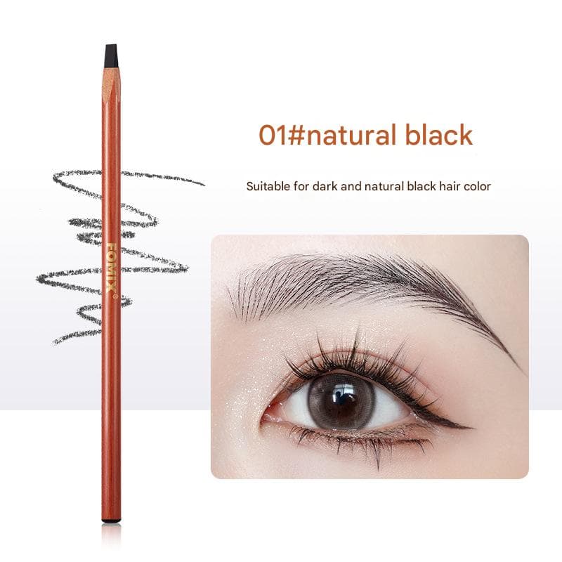 FOMIX Wild Eyebrow Pencil กันน้ํา กันเหงื่อ ไม่ซีดจาง ทางเลือกอย่างเป็นทางการ รูปที่ 4