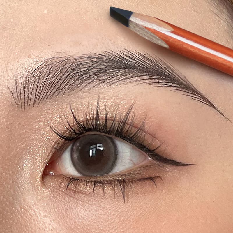 FOMIX Wild Eyebrow Pencil กันน้ํา กันเหงื่อ ไม่ซีดจาง ทางเลือกอย่างเป็นทางการ รูปที่ 2