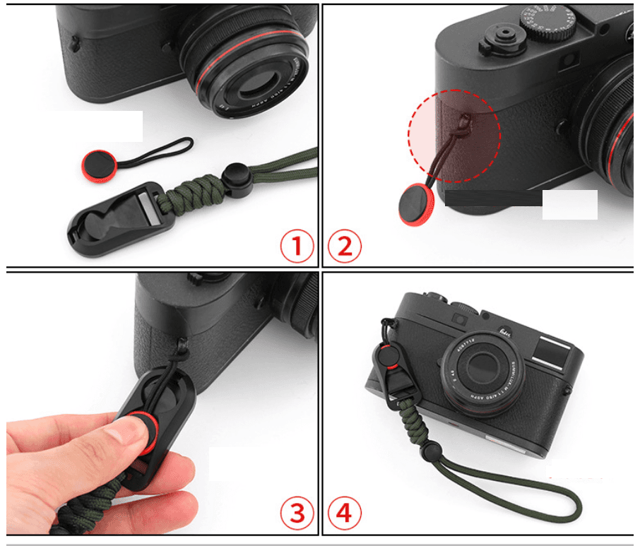 กล้อง CottonRope WristStrap QuickReleaseทอStrap MirrorlessCamera รูปที่ 2