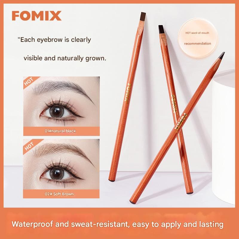 FOMIX Wild Eyebrow Pencil กันน้ํา กันเหงื่อ ไม่ซีดจาง ทางเลือกอย่างเป็นทางการ รูปที่ 1
