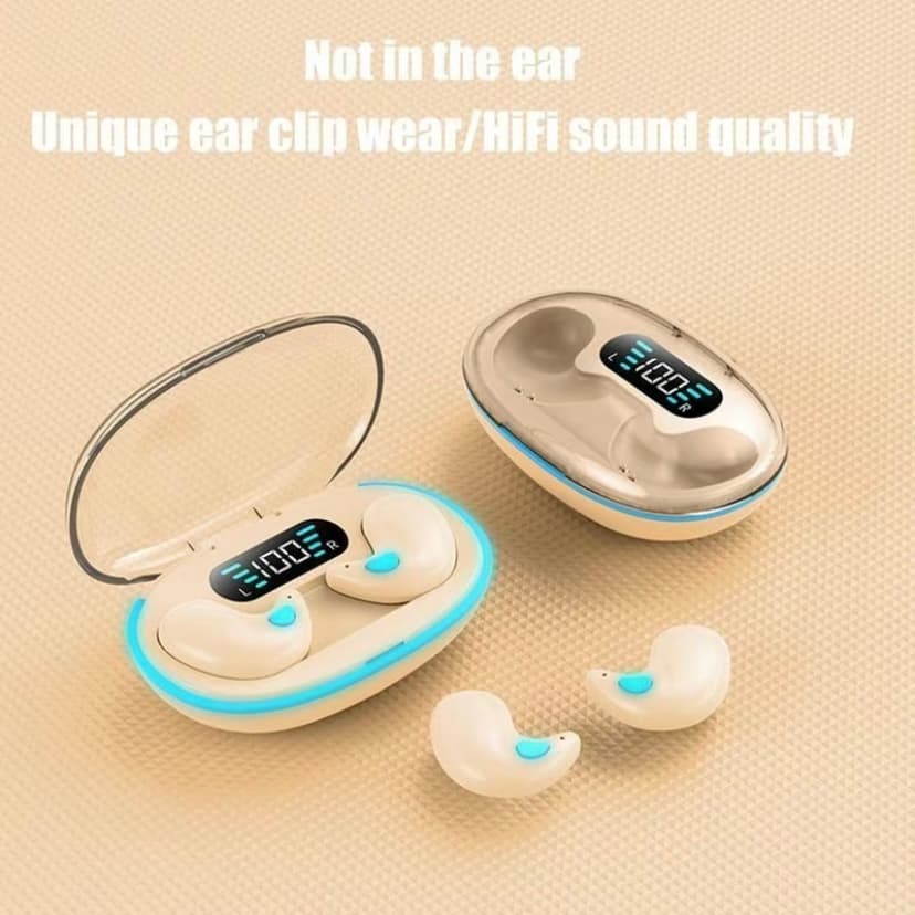 หูฟังบลูทูธไร้สาย X55 สําหรับนอนหลับ เบสตัดเสียงรบกวน HiFi สเตอริโอ กันน้ํา กันเหงื่อ IPX5 รูปที่ 7