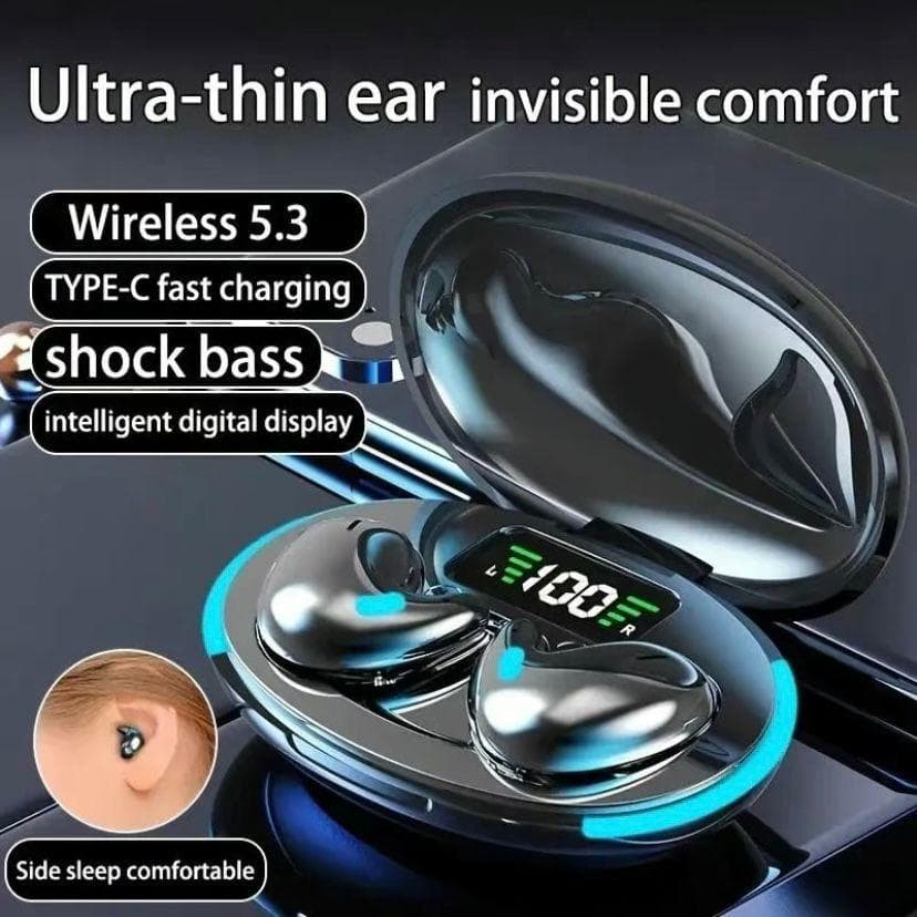 หูฟังบลูทูธไร้สาย X55 สําหรับนอนหลับ เบสตัดเสียงรบกวน HiFi สเตอริโอ กันน้ํา กันเหงื่อ IPX5 รูปที่ 4