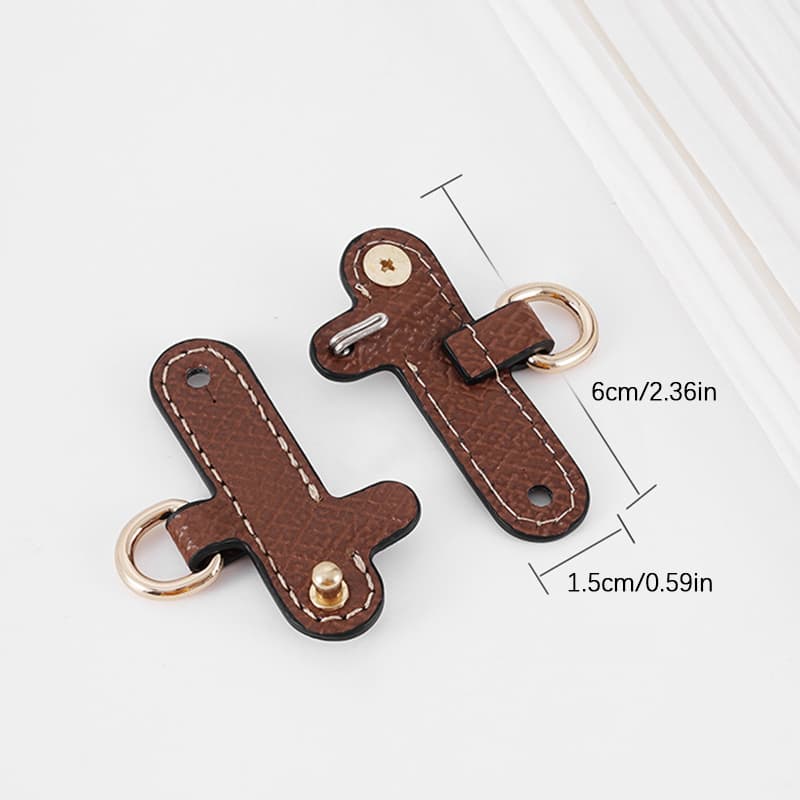 สายสะพายหนังแท้มินิ Longchamp แท้ - อุปกรณ์เสริมแปลงสายสะพายไหล่ ไม่ต้องเจาะรู รูปที่ 3