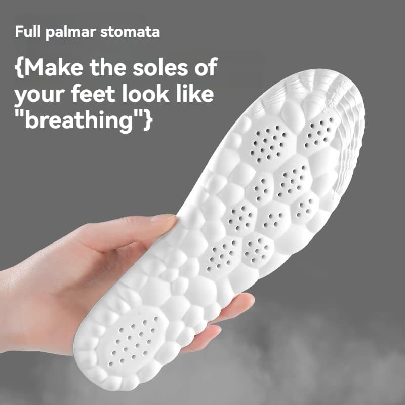 1 คู่ Arch Support Insoles เบาะนุ่มคุณภาพสูง, แทรกยางยืดดูดซับแรงกระแทกสําหรับกีฬาและของใช้ประจําวัน รูปที่ 6