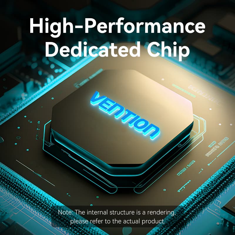 Vention 8-In-1 ฮับมัลติพอร์ต Type-C 4K Hdmi Vga Lan อะแดปเตอร์เครื่องอ่านการ์ด รองรับอุปกรณ์แล็ปท็อป Apple รูปที่ 8