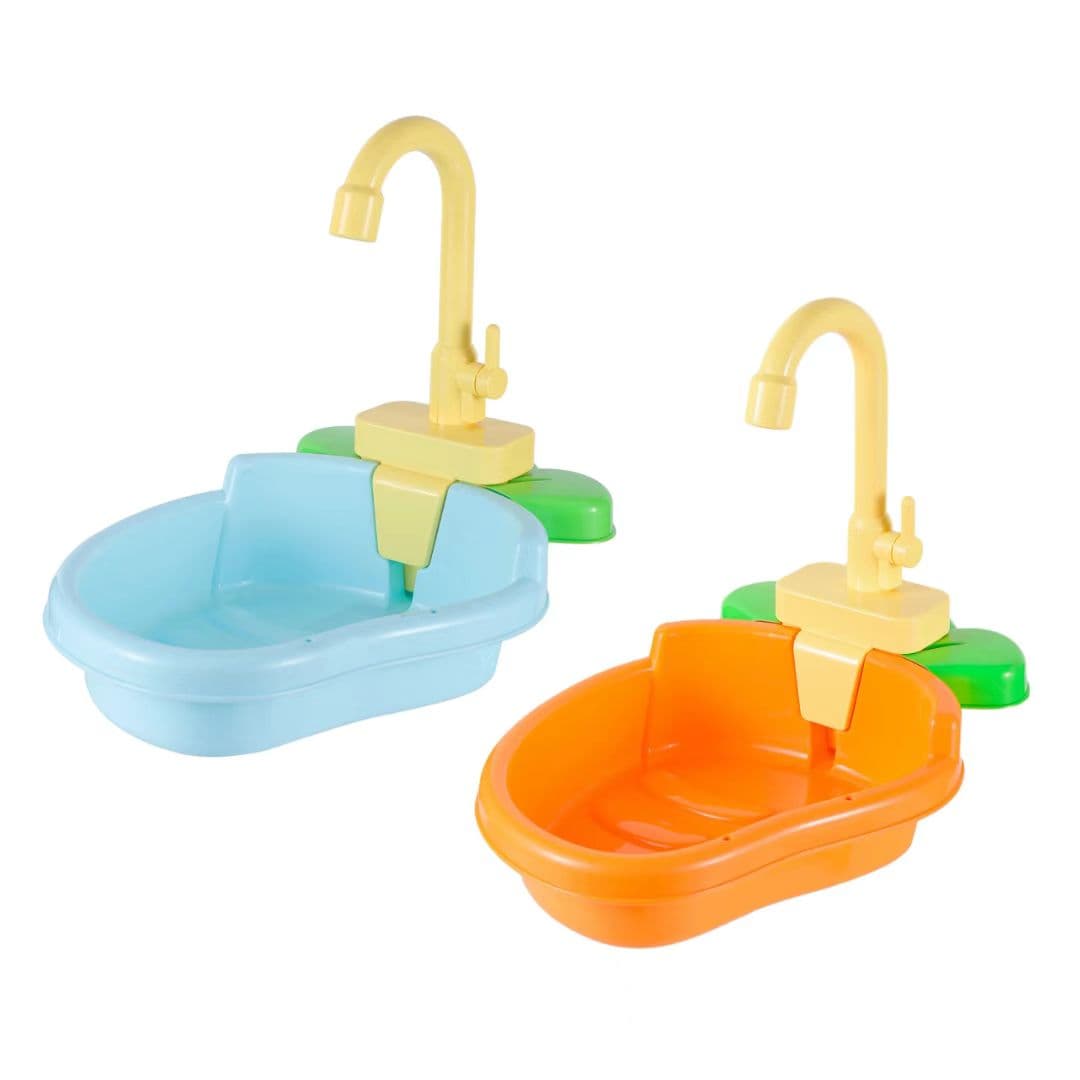 新标 หมุนเวียนน้ําอัตโนมัติ Parrot Shower Basin Bird Bath Toy สําหรับนกขนาดกลางขนาดเล็ก 34x27 ซม. รูปที่ 2