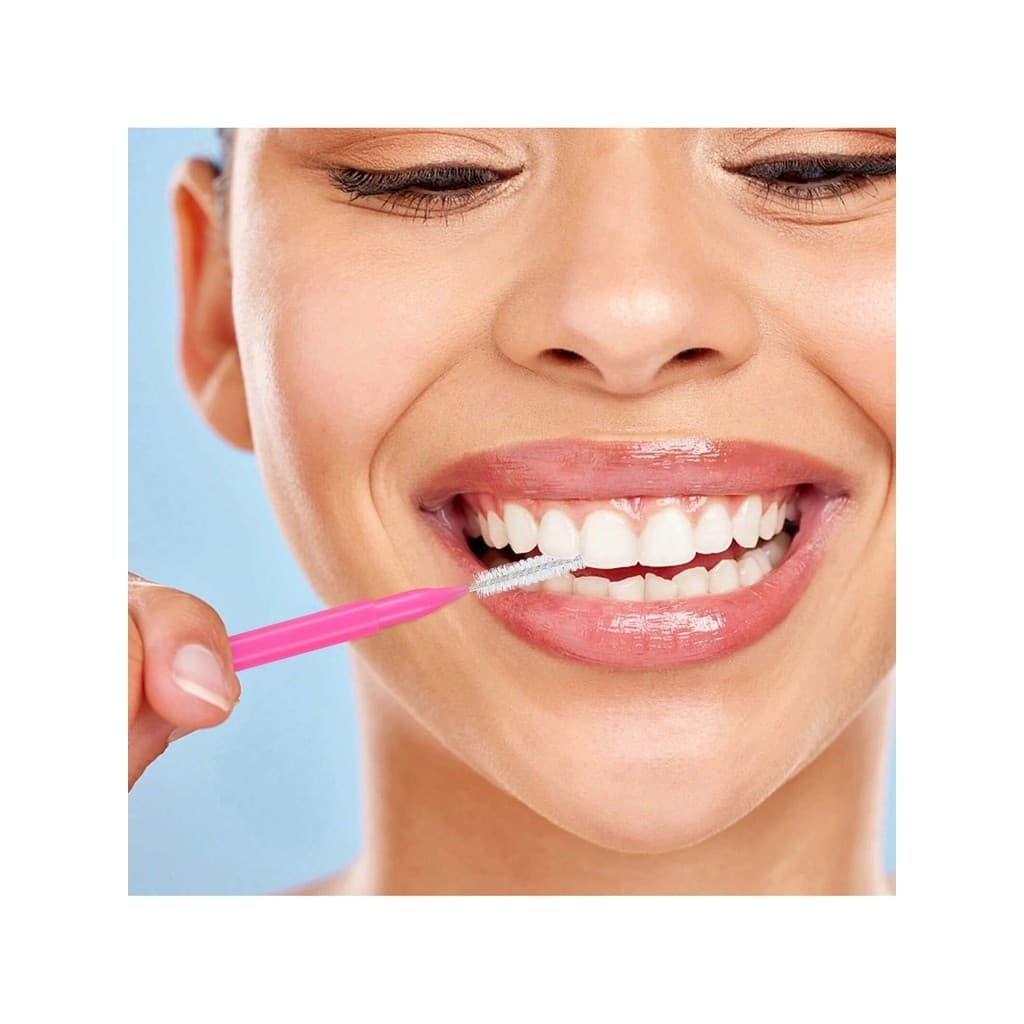 Braces Brush Cleaner 60 ชิ้น: แปรงสีฟัน Interdental สําหรับการดูแลทันตกรรมจัดฟันและเครื่องมือกําจัดสิวหัวดํา รูปที่ 2