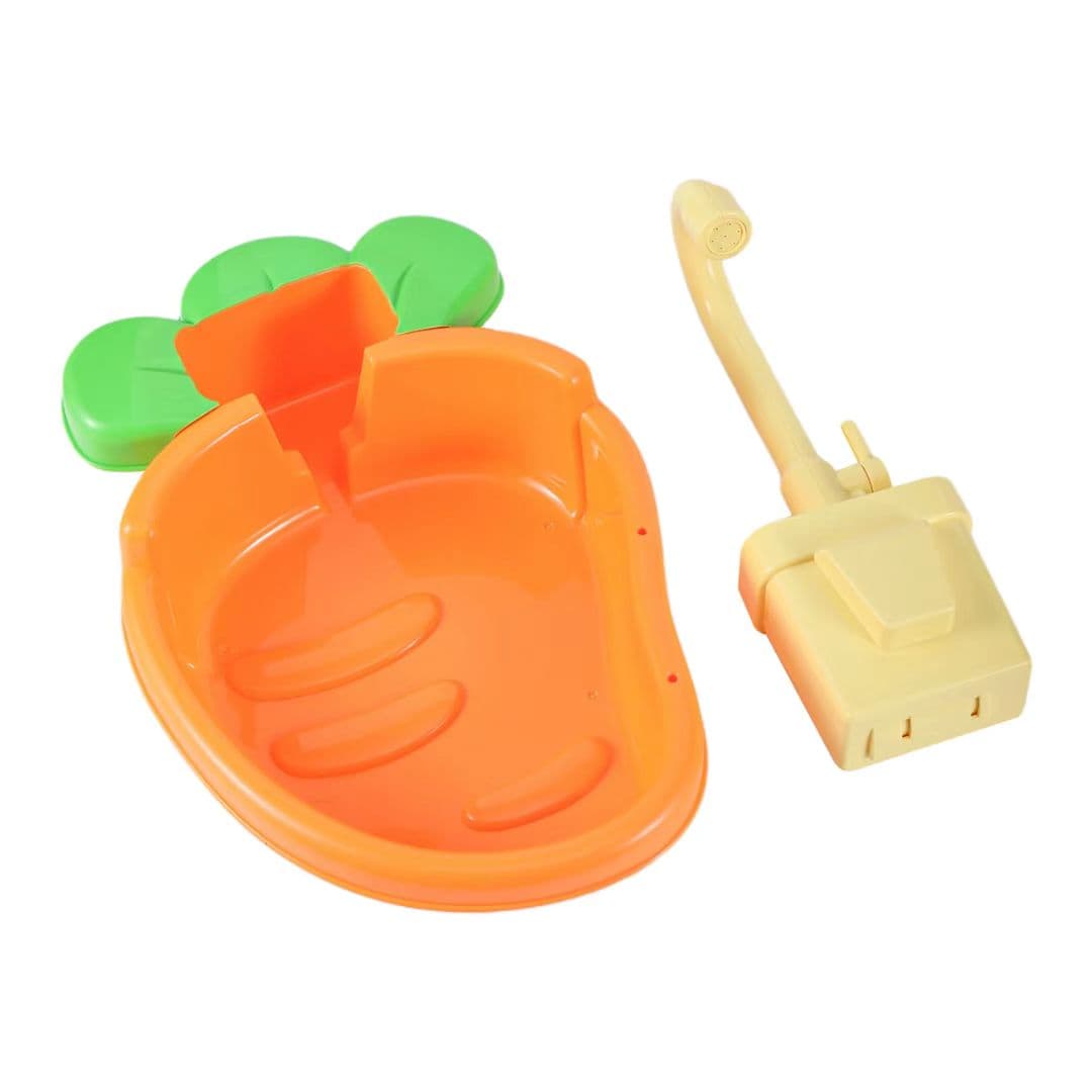 新标 หมุนเวียนน้ําอัตโนมัติ Parrot Shower Basin Bird Bath Toy สําหรับนกขนาดกลางขนาดเล็ก 34x27 ซม. รูปที่ 3