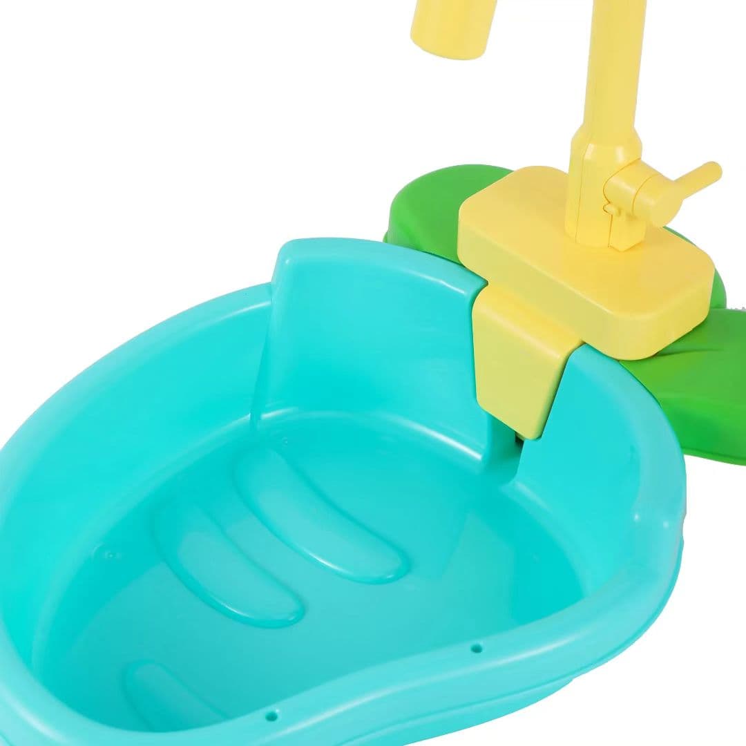 新标 หมุนเวียนน้ําอัตโนมัติ Parrot Shower Basin Bird Bath Toy สําหรับนกขนาดกลางขนาดเล็ก 34x27 ซม. รูปที่ 4