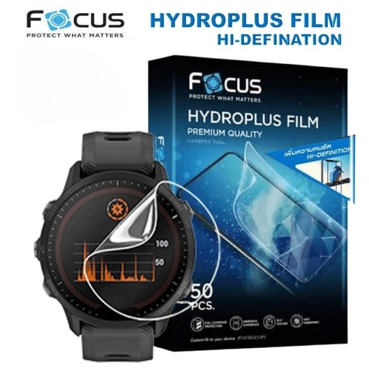 Focus โฟกัส ฟิล์มไฮโดรเจล ฟิล์มกันรอย สำหรับรุ่น Garmin Forerunner 265 46 mm. / 965 รูปที่ 2