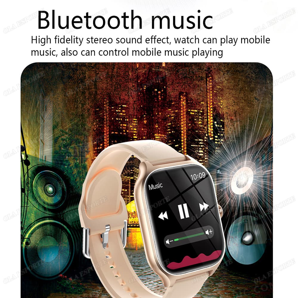 Global Version Smartwatch HD หน้าจอ Amoled Bluetooth Call GPS Track นาฬิกาสปอร์ต รูปที่ 5