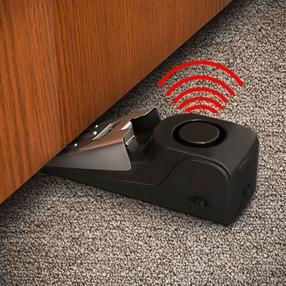 โรงแรมประตูหยุด Anti-Theft ALARM กันชนประตูนาฬิกาปลุก Devic HD ใช้งานง่ายวัสดุทนทาน