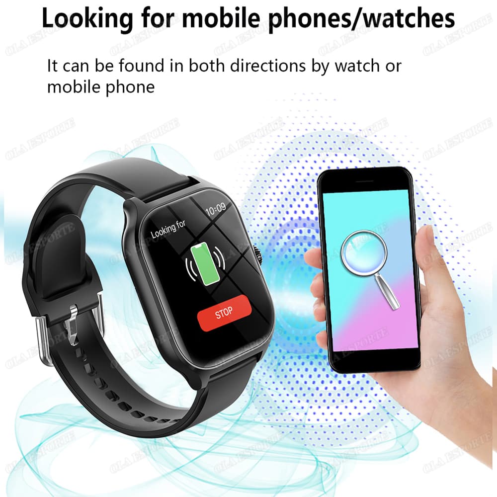 Global Version Smartwatch HD หน้าจอ Amoled Bluetooth Call GPS Track นาฬิกาสปอร์ต รูปที่ 7