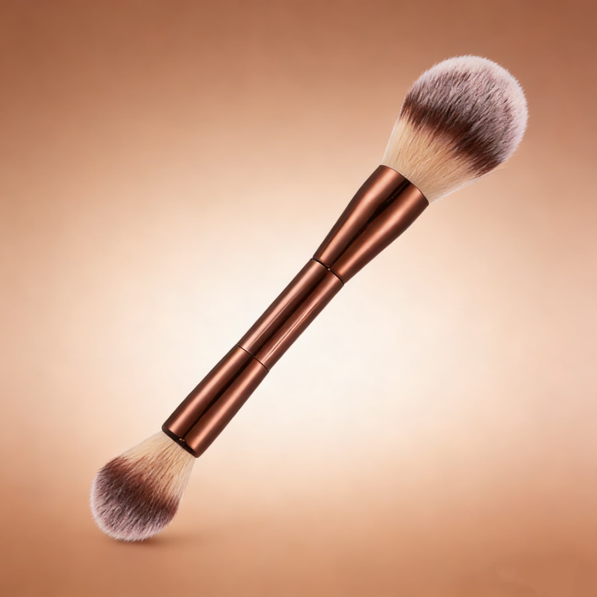 Hourglass Veil Powder Brush 2-In-1 – เมษายน Hot Pick For Blush Highlighter, ขนแปรงนุ่ม, มืออาชีพเสร็จสิ้น รูปที่ 2