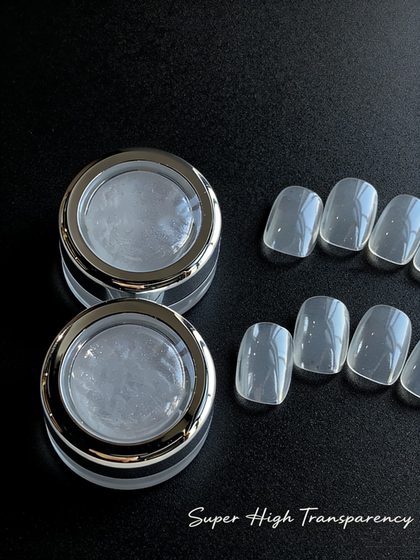 ชุดแต่งเล็บพร้อม Chrome 2 ชิ้น/เซ็ต, Mermaid & Sparkling Electroplated Powders สําหรับเจลโปแลนด์ รูปที่ 5