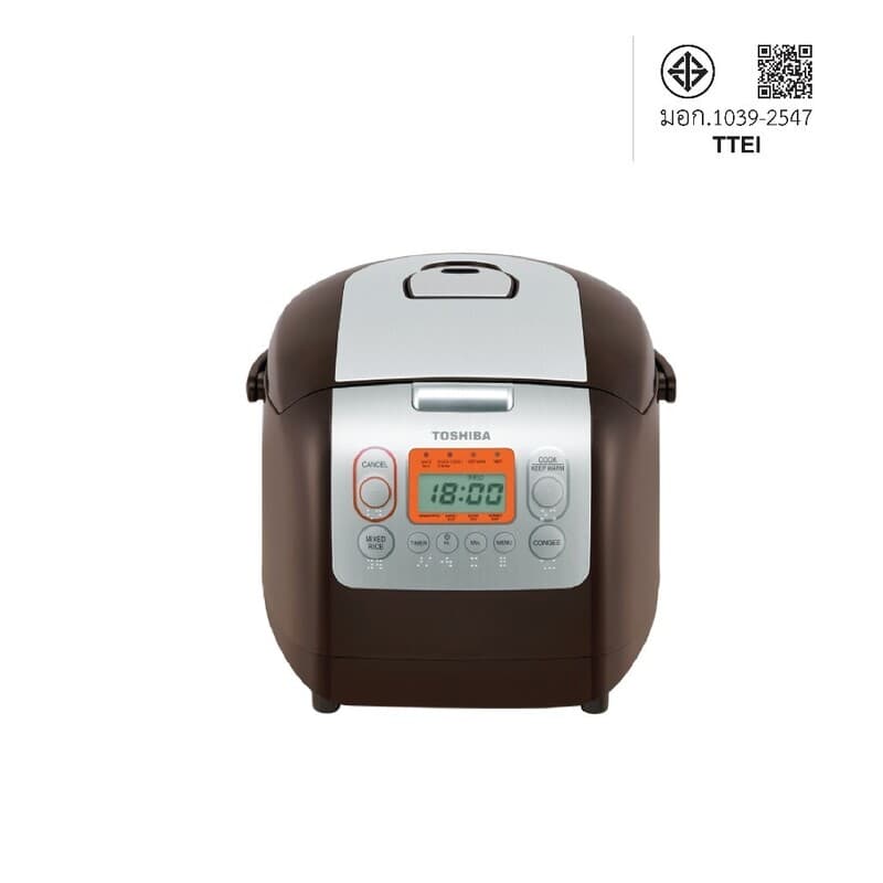 TOSHIBA หม้อหุงข้าวดิจิตอล ขนาด 1.8 ลิตร รุ่น RC-18NMF A กำลังไฟ 680 วัตต์ รูปที่ 2