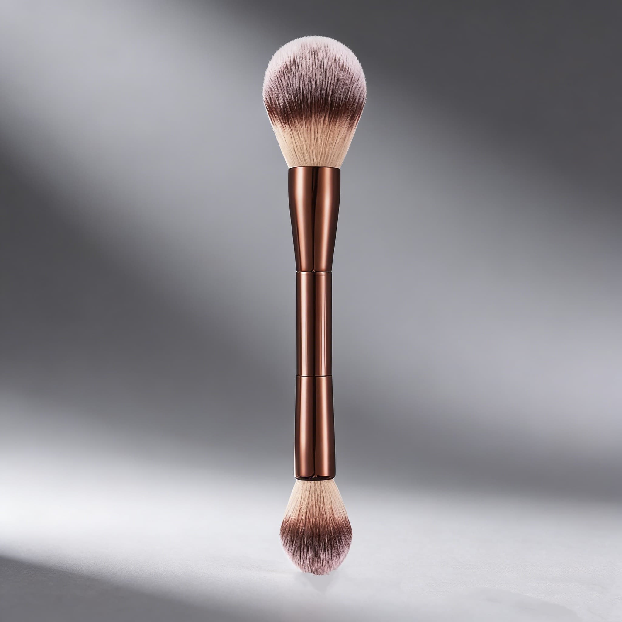 Hourglass Veil Powder Brush 2-In-1 – เมษายน Hot Pick For Blush Highlighter, ขนแปรงนุ่ม, มืออาชีพเสร็จสิ้น รูปที่ 6