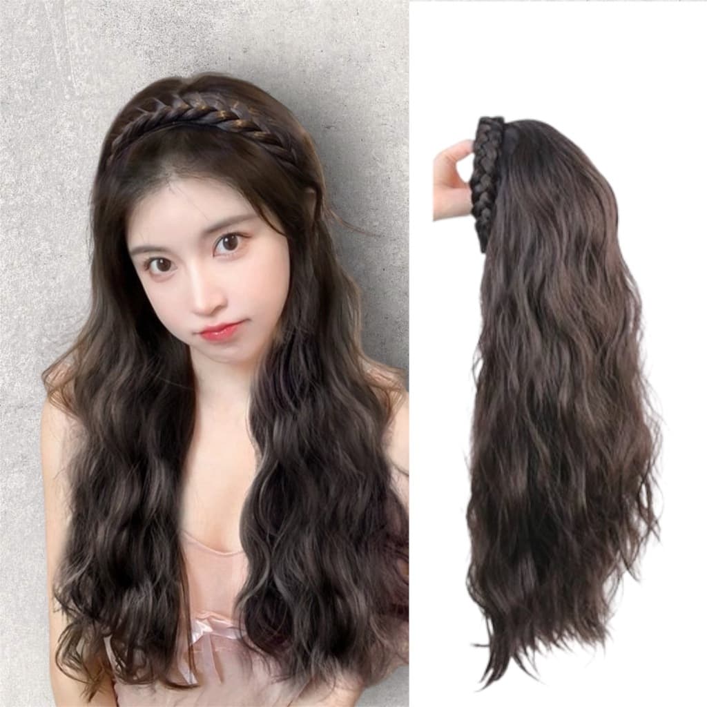 วิกผมแบบที่คาดผม ผมหนาดูเป็นธรรมชาติ ไม่ต้องใช้กาว รูปที่ 5