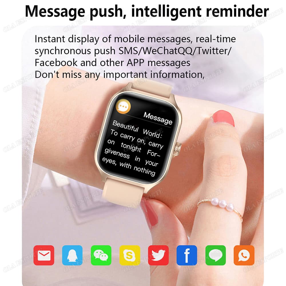 Global Version Smartwatch HD หน้าจอ Amoled Bluetooth Call GPS Track นาฬิกาสปอร์ต รูปที่ 4