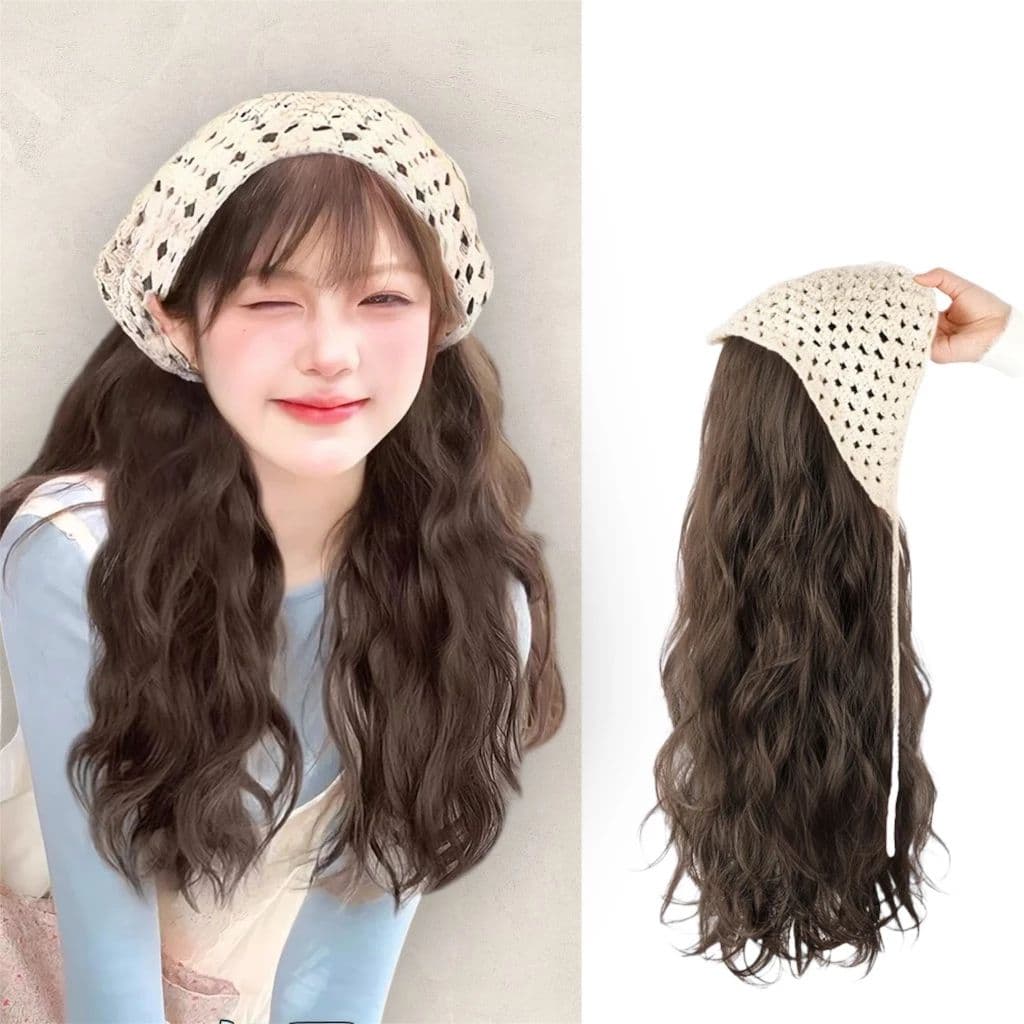 วิกผมแบบที่คาดผม ผมหนาดูเป็นธรรมชาติ ไม่ต้องใช้กาว รูปที่ 6