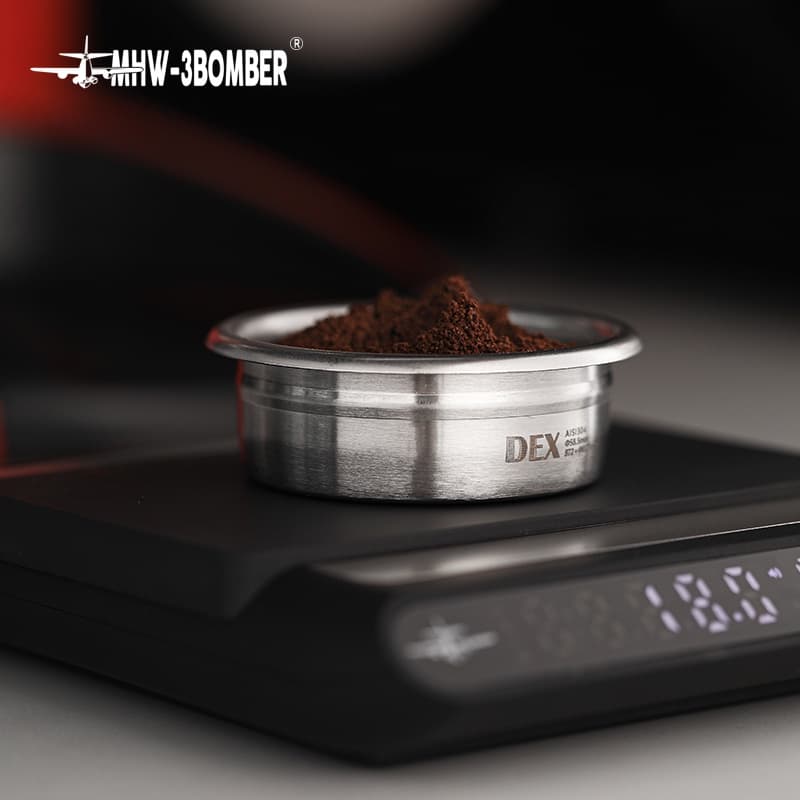 MHW-3BOMBER DEX Precise Filter Basket ตะแกรงชงกาแฟ ขนาด 58.5 mm รูปที่ 4