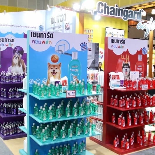 สูตรกำจัดเห็บหมัดอย่างได้ผล เชนการ์ด Complete 300 ml. หอมสดชื่น ช่วยลดกลิ่นสาบ อ่อนโยนต่อผิว ชุ่มชื่นของผิว Chaingard รูปที่ 3