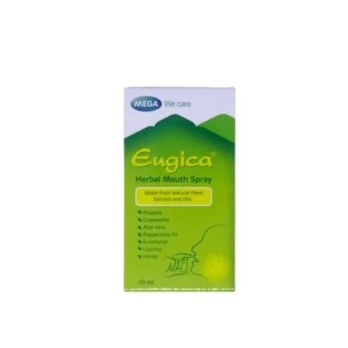 MEGA EUGICA HERBAL MOUNTH SPRAY 10 ML รูปที่ 2