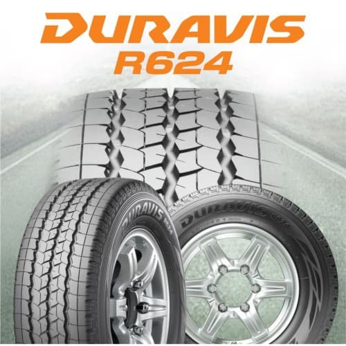 Bridgestone ยางรถยนต์ บรรทุกหนัก 225/75 R14, 225/75 R15 รุ่น Duravis R624 ยางรถกระบะขอบ15 ยางปิคอัพ รูปที่ 5