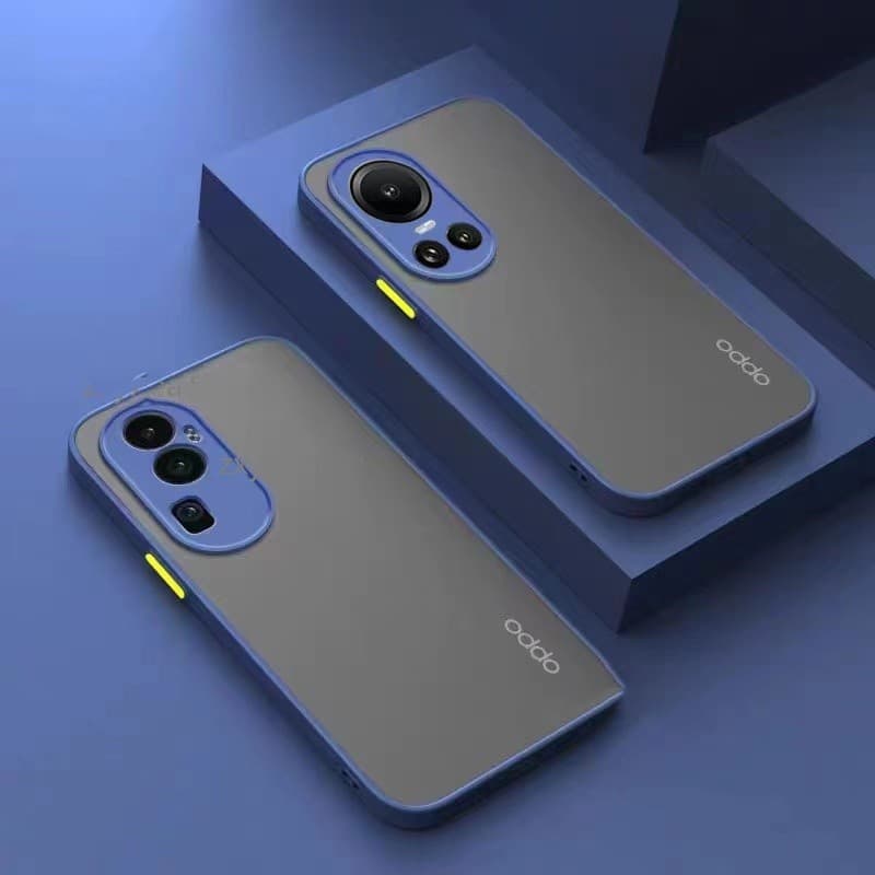 ขอบสีผิวด้าน Case OPPO Reno10 5G / Reno10Pro เคสกันกระแทก ขอบนิ่มหลังแข็ง เคสมือถือ RENO 10 รูปที่ 2