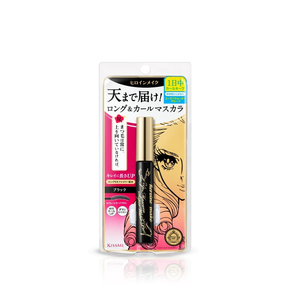KISS ME - Heroine Make Long UP Mascara Super WP #Black มาสคาร่าสูตรกันน้ำสีดำ รูปที่ 2