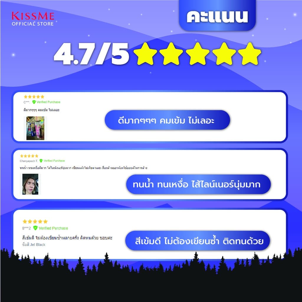 คิสมี อายไลเนอร์ เนื้อเจล กันน้ำ KISS ME Heroine Make Long Stay Sharp Gel Liner รูปที่ 9