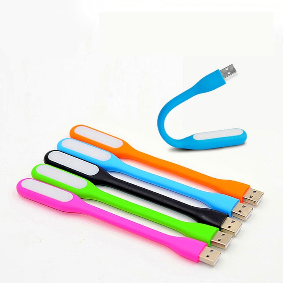 Portable USB 5V LED Reading Lamp Mini Book Light Foldable Camping Night Lights Table Lamps For Power Bank PC รูปที่ 2