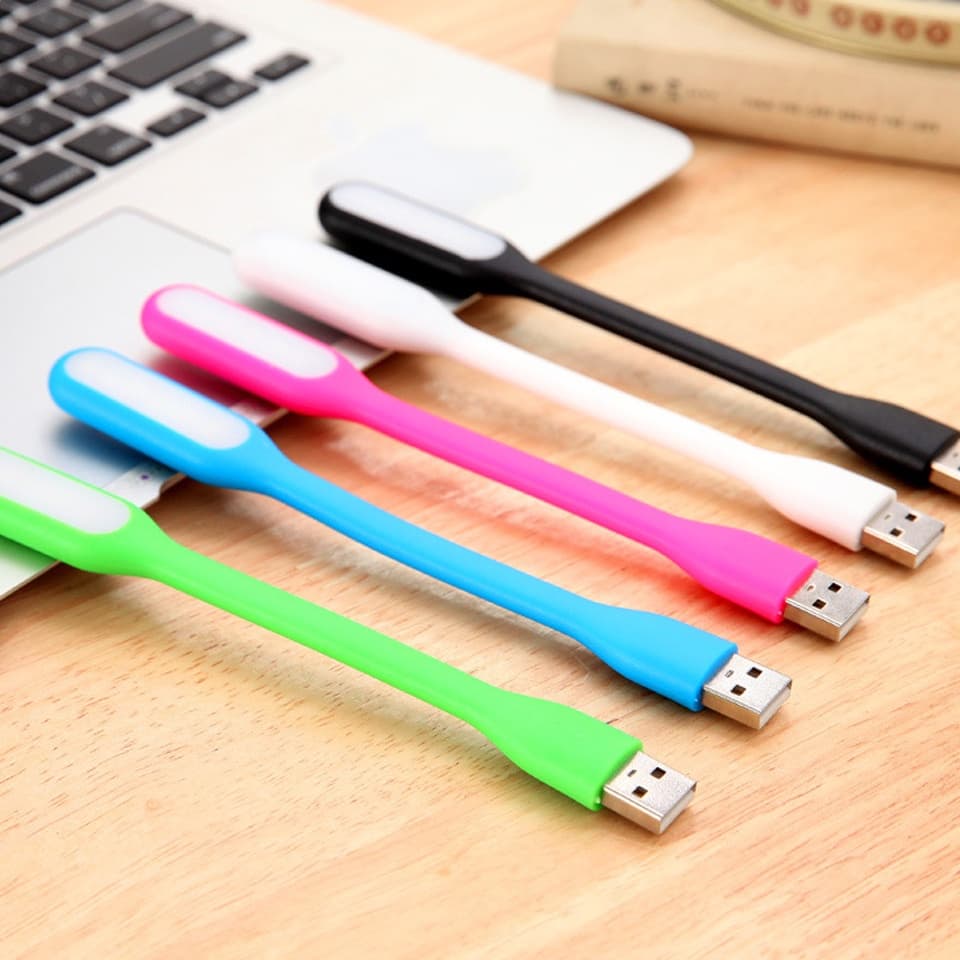 Portable USB 5V LED Reading Lamp Mini Book Light Foldable Camping Night Lights Table Lamps For Power Bank PC รูปที่ 4