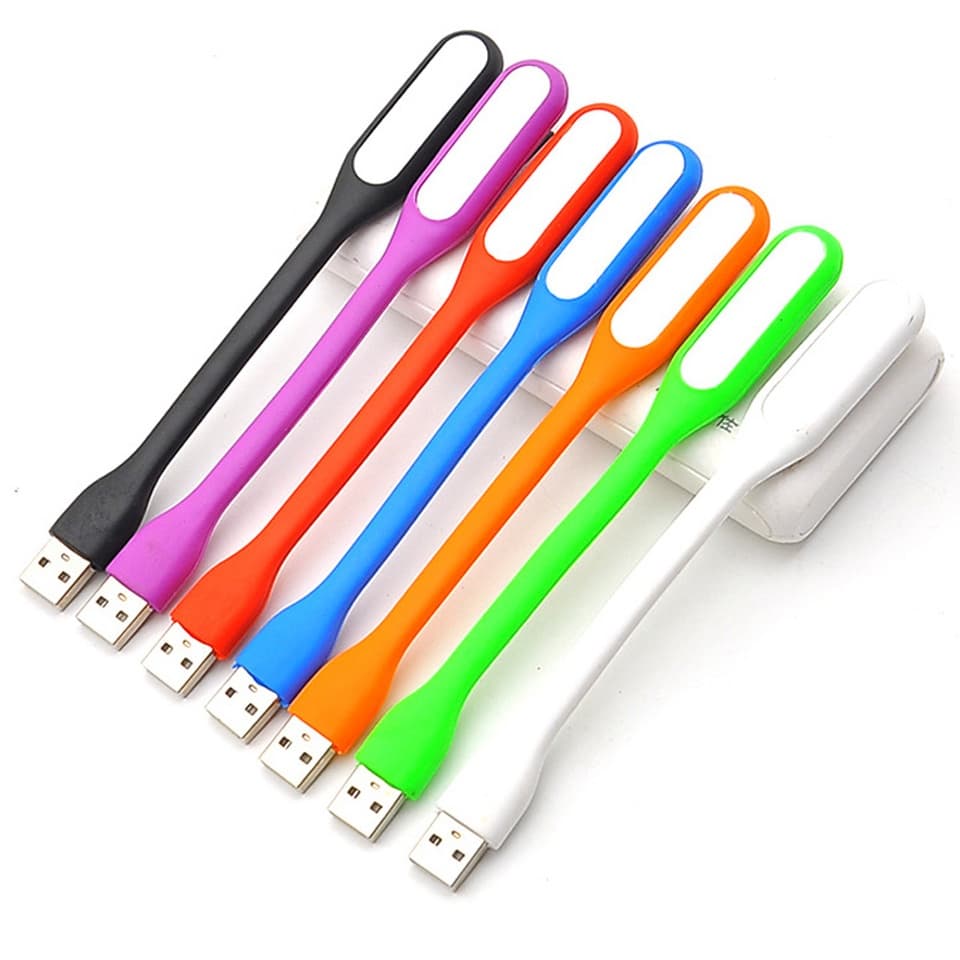 Portable USB 5V LED Reading Lamp Mini Book Light Foldable Camping Night Lights Table Lamps For Power Bank PC รูปที่ 8