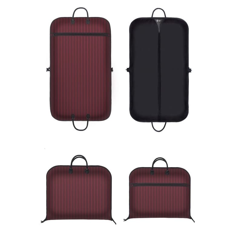 ชุดสูท ชุดเก็บ ฝาครอบกันฝุ่น ปกเสื้อผ้า พกพา ท่องเที่ยว ถุงเก็บฝุ่น storage bag รูปที่ 9