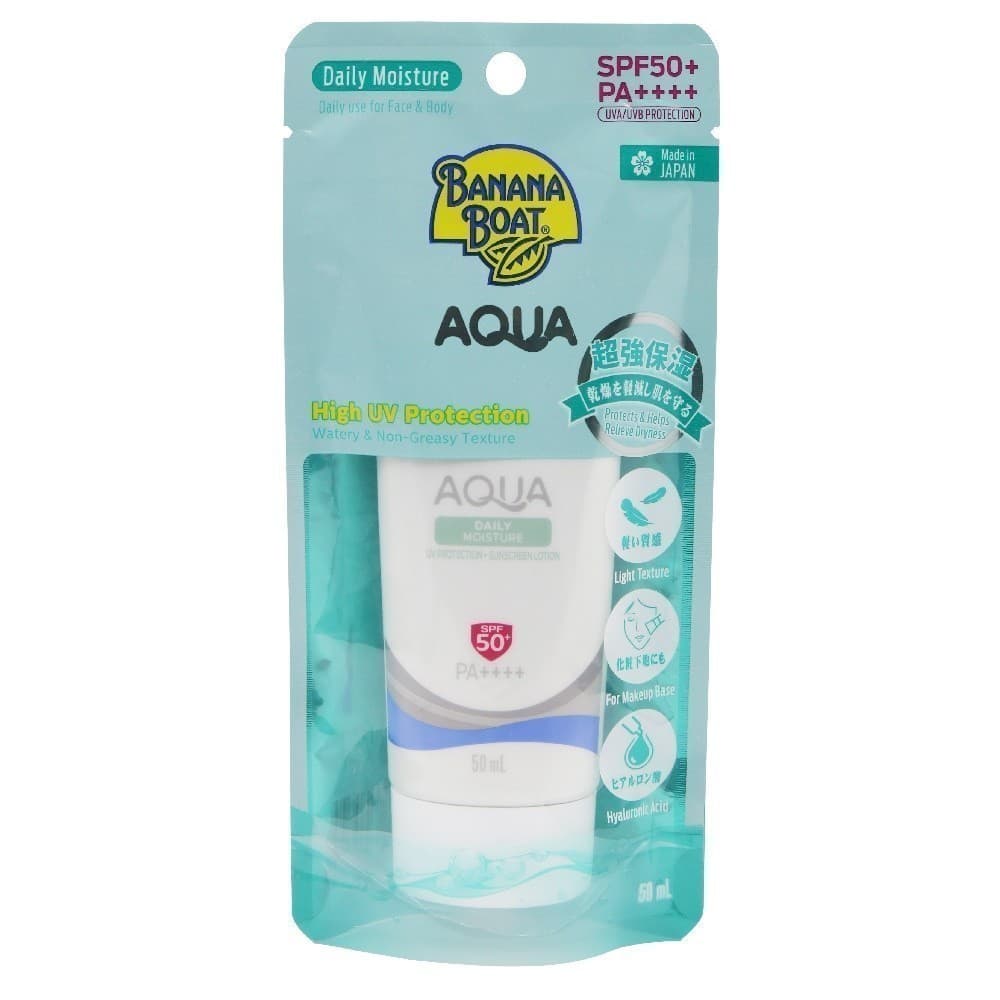 Banana Boat Simply Aqua Daily Sunscreen Lotion SPF50+ PA++++ บานาน่าโบ๊ท ซิมพลี อควา เดลี่ ซันสกรีน โลชั่น รูปที่ 3