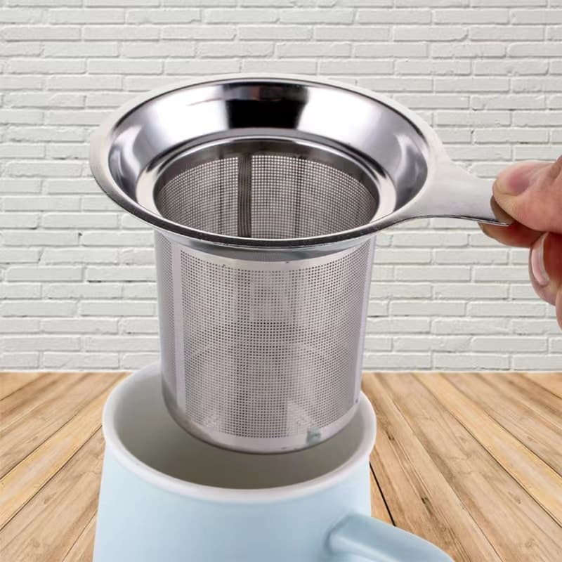 MANGO COFFEE ที่กรองชาอันใหญ่ สแตนเลส304 อุปกรณ์ชงชา ใช้ซ้ําได้ Stainless Tea Infuser รูปที่ 2