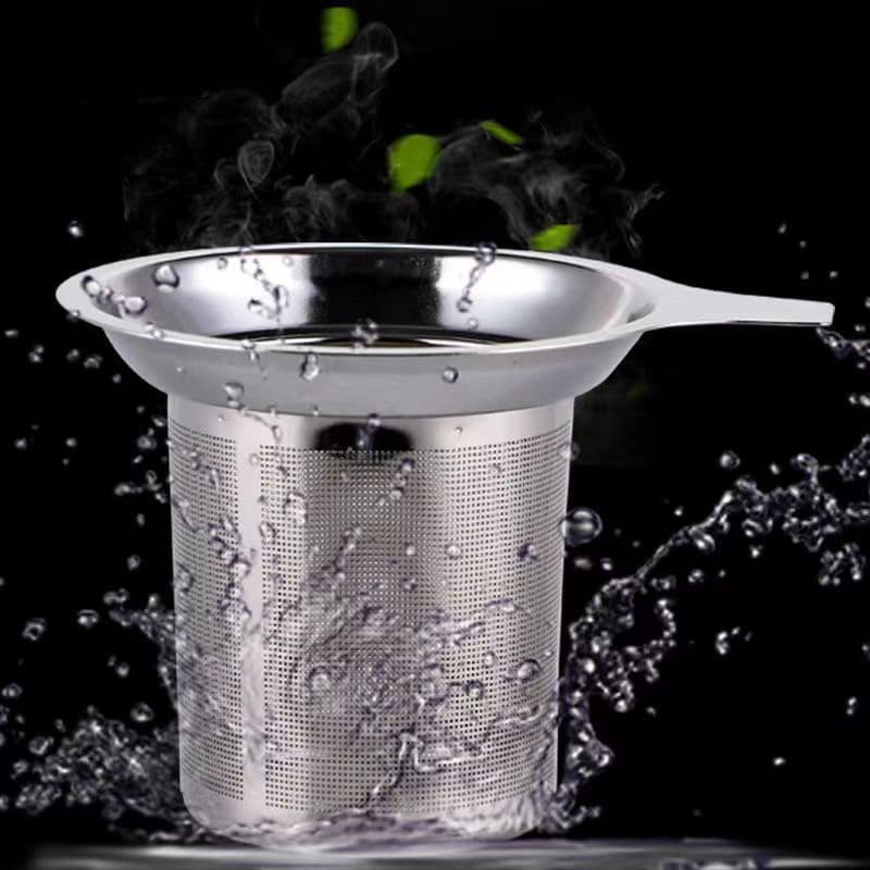 MANGO COFFEE ที่กรองชาอันใหญ่ สแตนเลส304 อุปกรณ์ชงชา ใช้ซ้ําได้ Stainless Tea Infuser รูปที่ 4
