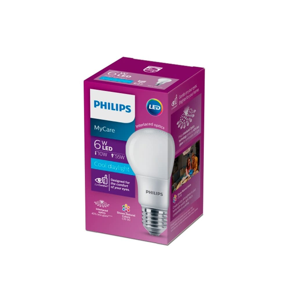 Philips Lighting หลอด LED PHILIPS 6 วัตต์ COOL DAYLIGHT E27 รูปที่ 2