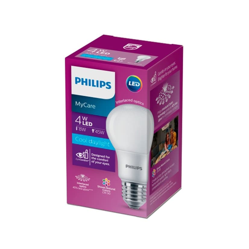 Philips Lighting หลอด LED PHILIPS 4 วัตต์ COOL DAYLIGHT E27 รูปที่ 2