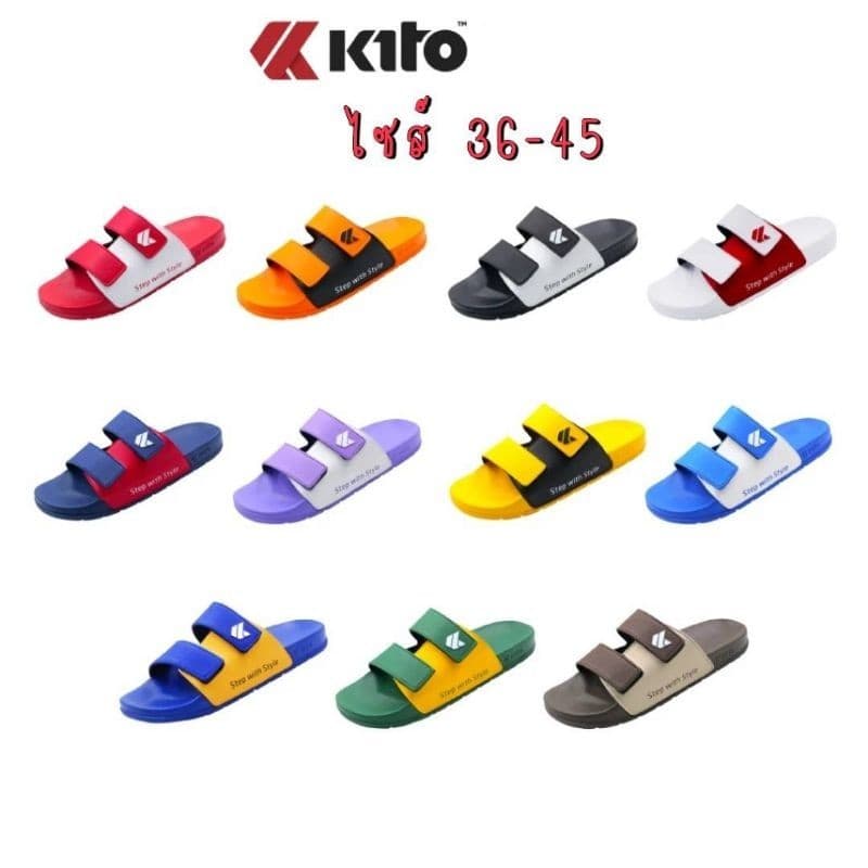 Hot item !!! !!! Kito Move TwoTone รองเท้าแตะ Unisex รุ่น AH81 Size 36 - 43 รูปที่ 1