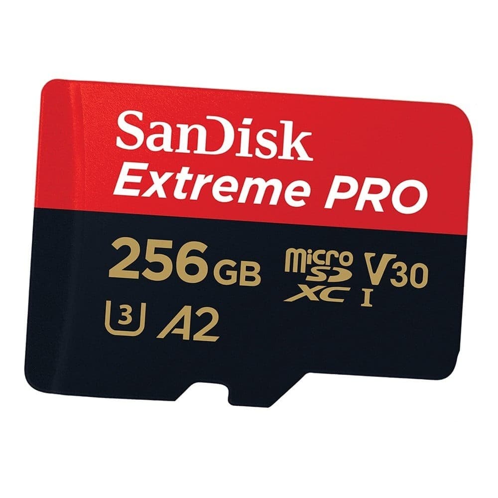 เมมโมรี่การ์ด SanDisk Extreme Pro microSDXC 256GB V30 U3 C10 A2 200MB/s R 140MB/s W with SD adaptor by Banana IT รูปที่ 3