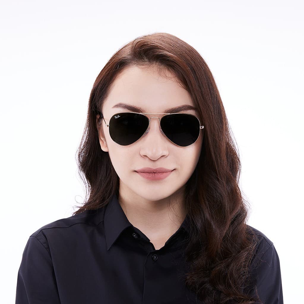 Ray-Ban Aviator large metal - RB3025 L0205 - size 58 -sunglasses แว่นกันแดด รูปที่ 3