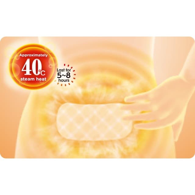 Kao Megrhythm Steam Shoulder & Waist Patch/Relaxing Steam Thermo Patch มี 2 สูตร แผ่นแปะให้ความอุ่น รูปที่ 4