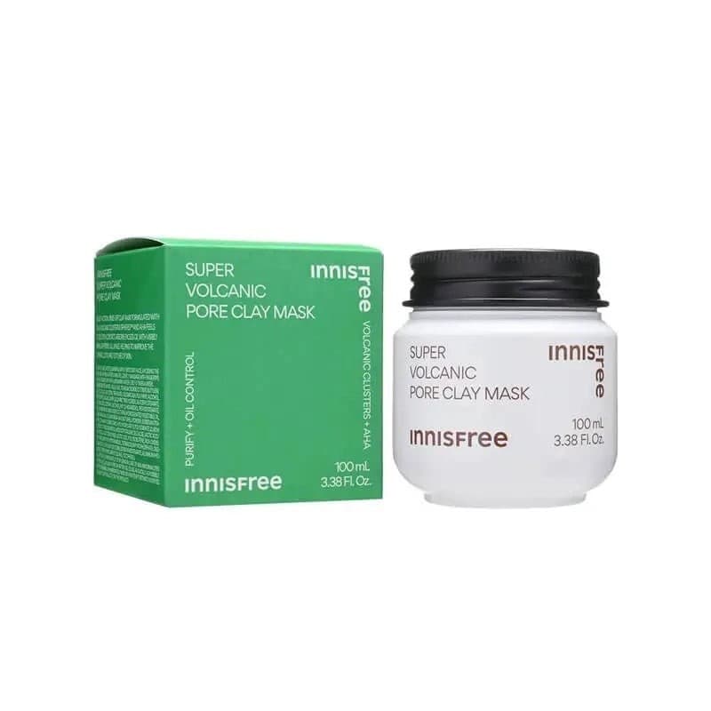 Innisfree Super Volcanic Pore Clay Mask 2X / Super Volcanic Pore Clay Mask Cool Mint Chocolate 100ml รูปที่ 2