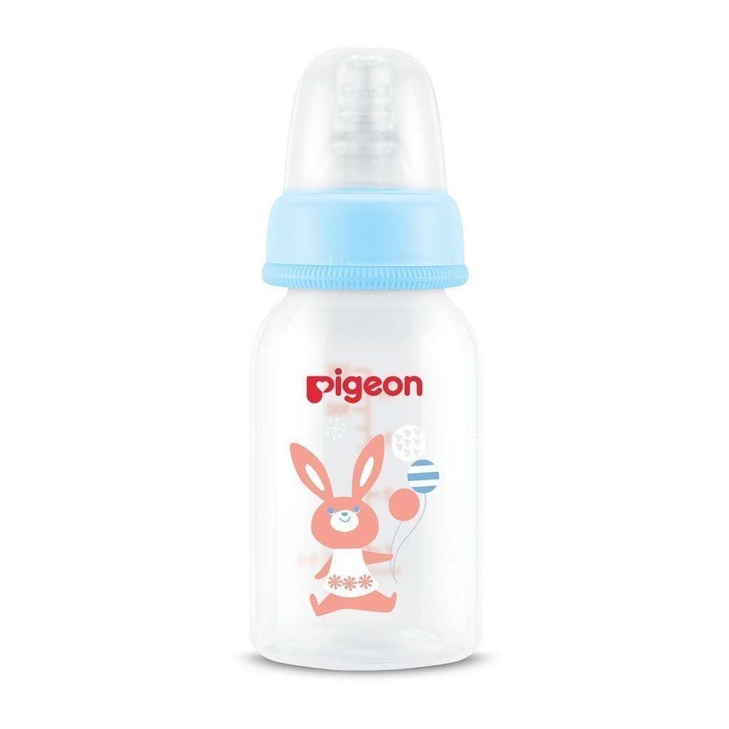 Pigeon พีเจ้น ขวดนมคอมาตรฐาน RPP ลาย กระต่าย จุกมินิไซส์ 4ออนซ์ และ 8ออนซ์ แพ็คคู่ รูปที่ 3