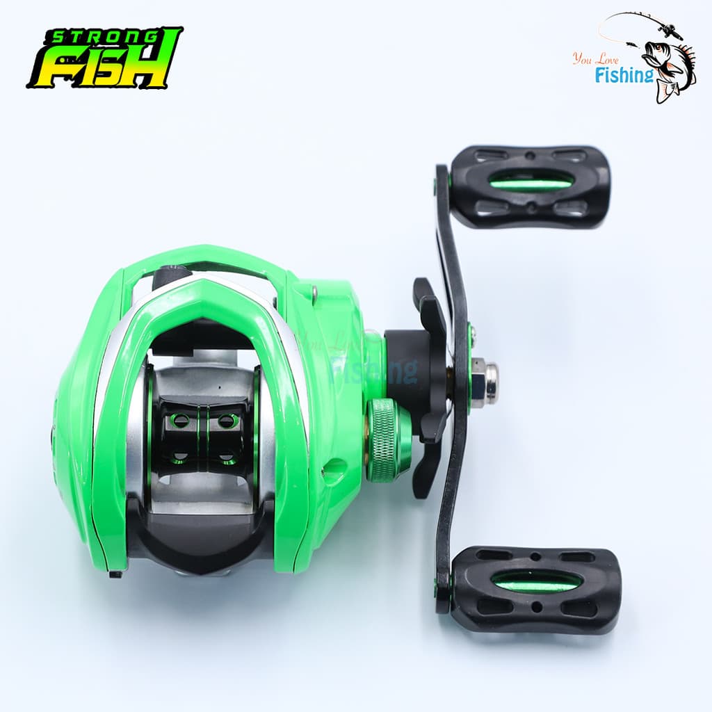 รอกหยดน้ำ STRONG FISH รอบ 7 หน่วงแม่เหล็ก 10 เม็ด คุมฟู่ดีมาก เหมาะกับตีเหยื่อปลอม ช่อน ชะโด รูปที่ 9