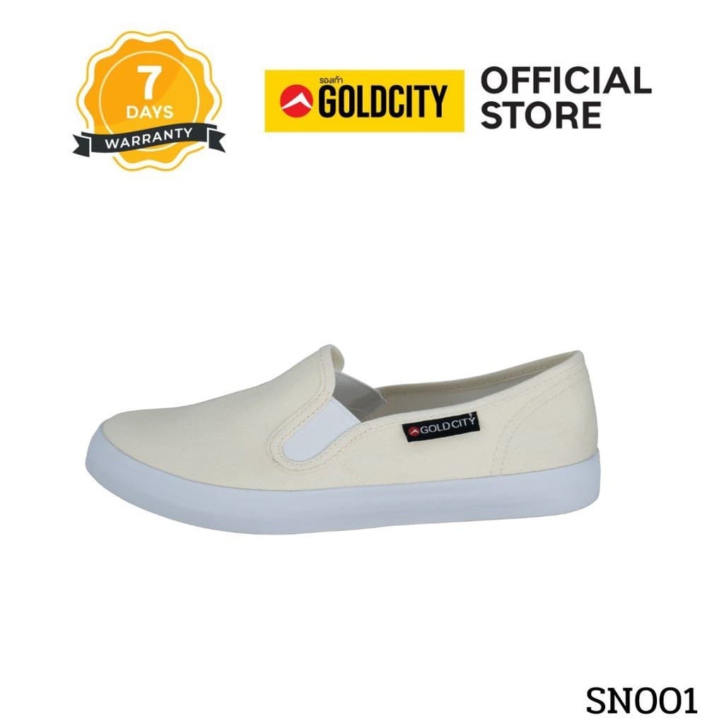 GOLDCITY รองเท้าสลิปออน UNISEX กันลื่น ใส่สบาย ขอบบาง สินค้ามีตำหนิ รูปที่ 2