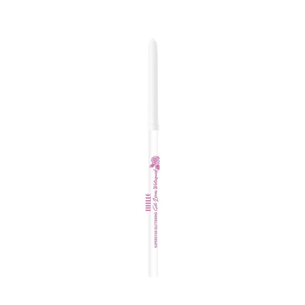 Mille ดินสออายไลเนอร์กลิตเตอร์ ดอลลี่อาย สีขาว SUPERSTAR GLITTERING GEL LINER WATERPROOF 0.5g. รูปที่ 8
