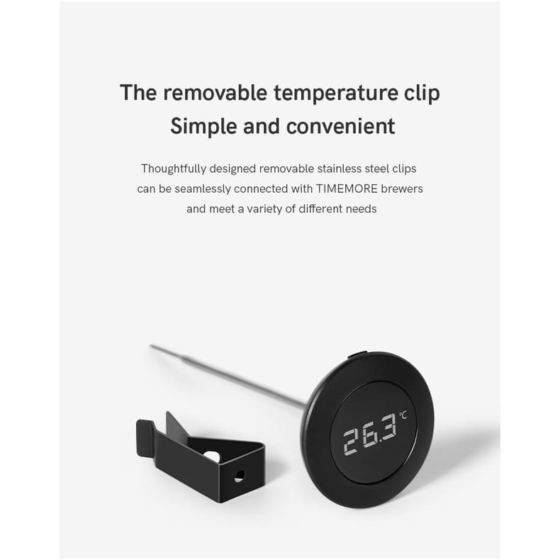 TIMEMORE OFFICIAL Digital Thermometer Stick แท่งวัดอุณหภูมิดิจิตอล อุปกรณ์สำหรับกาแฟ รูปที่ 7